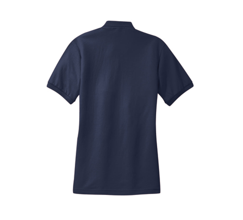 Port Authority L500 Ladies Silk Touch Polo Navy