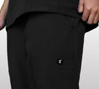 Black Scrub Pants - Form Fit