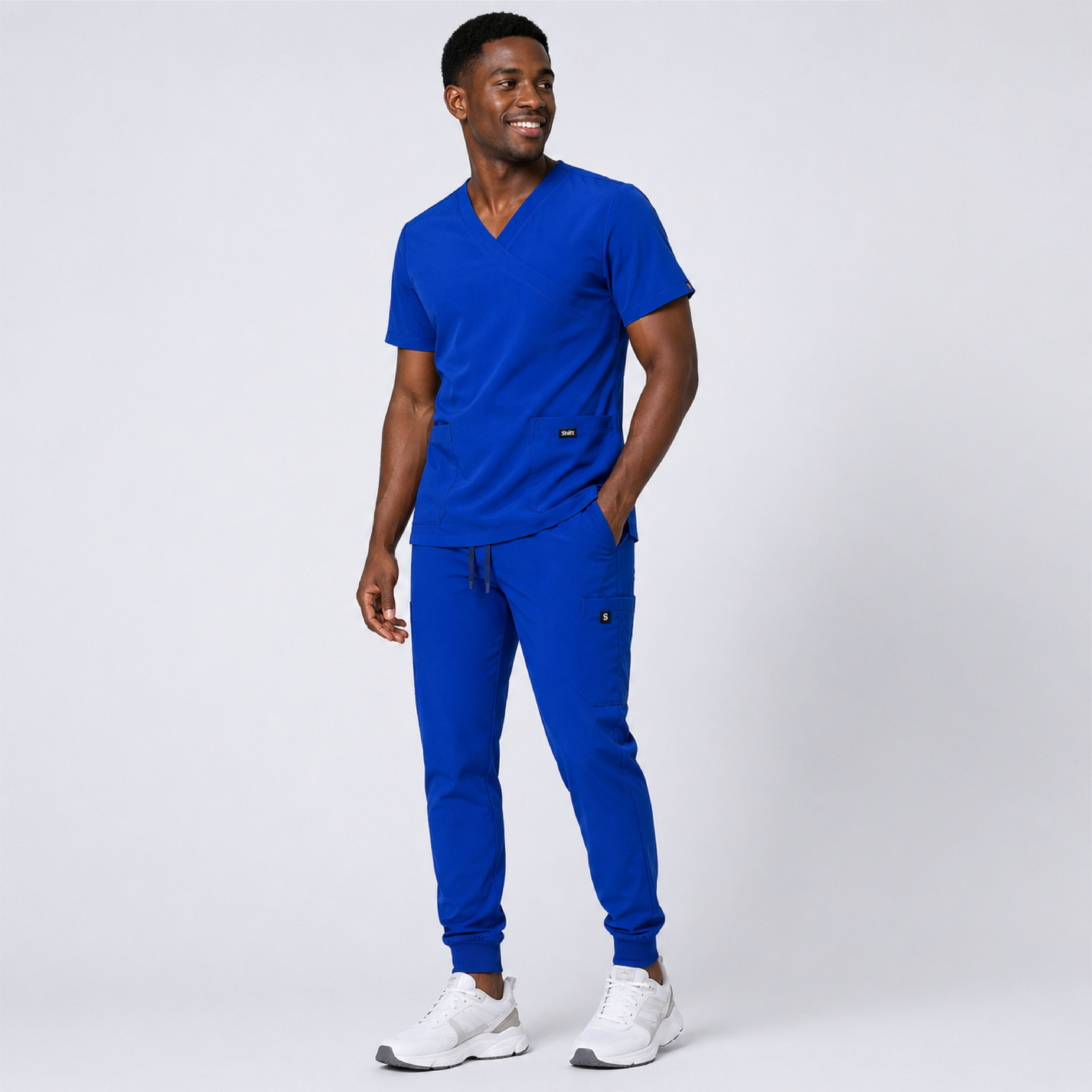 Royal Blue Scrub Pants Unisex Form Fit