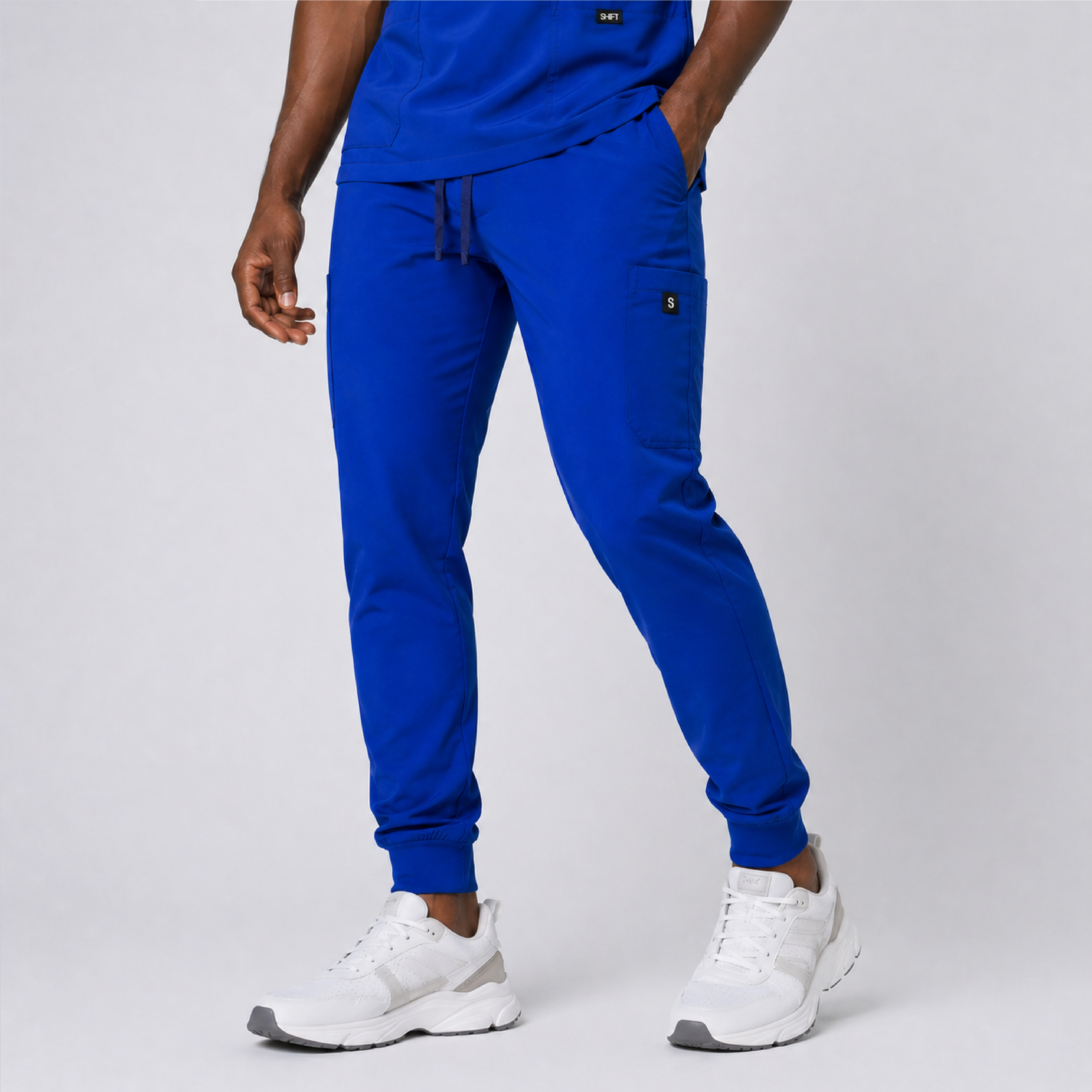 Royal Blue Scrub Pants Unisex Form Fit