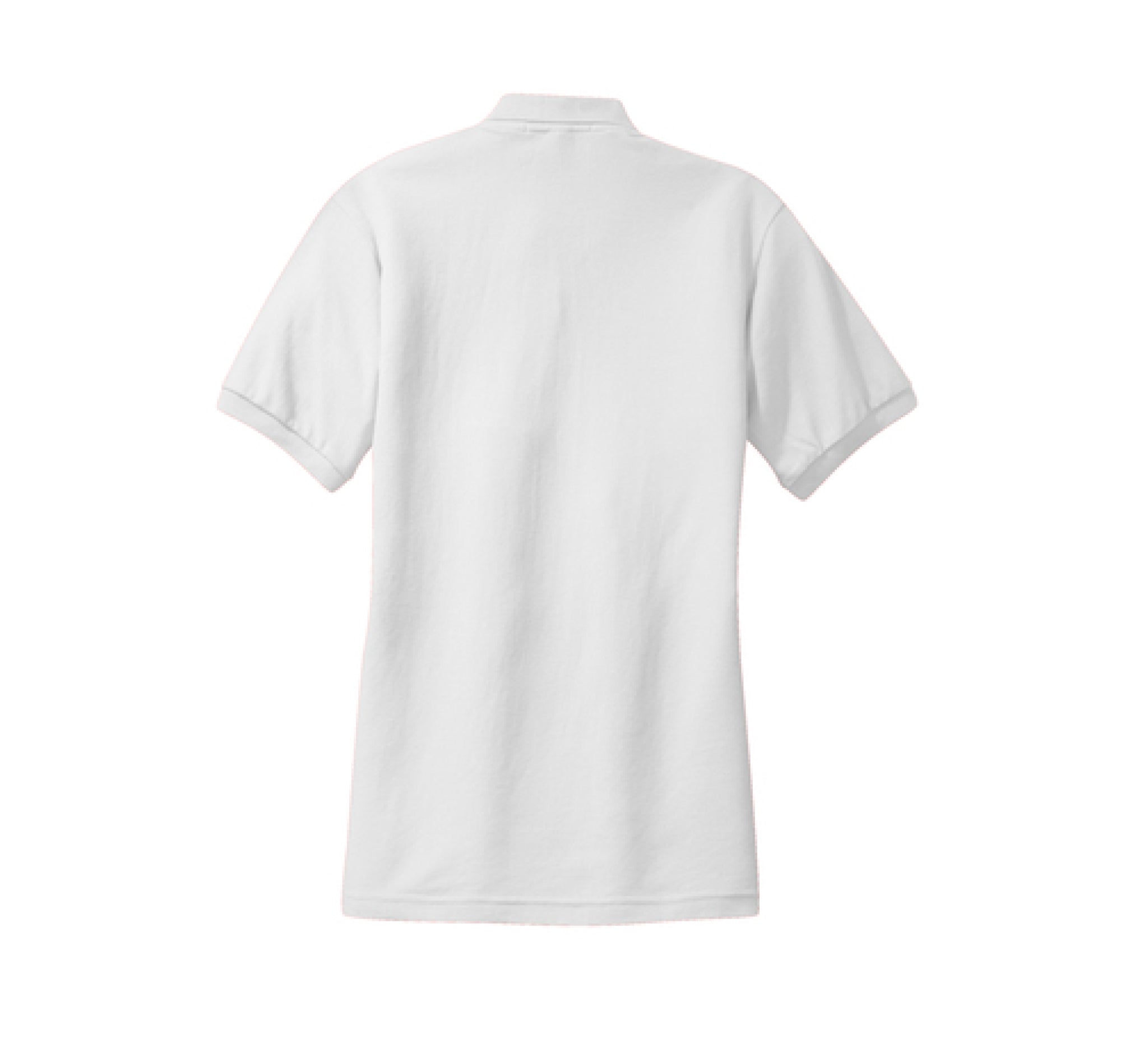 Port Authority L500 Ladies Silk Touch Polo White