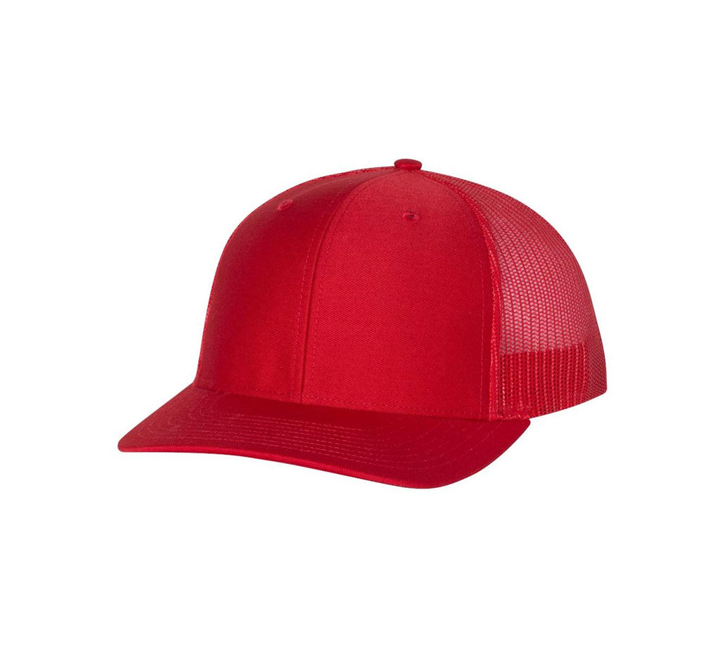 Red Hat Richardson 112 Snapback Trucker Cap - Red