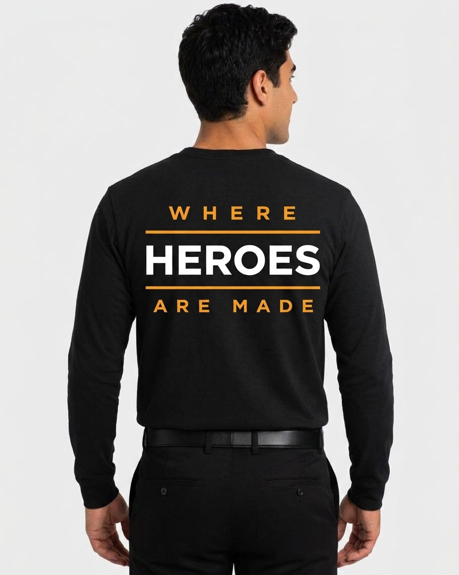OMI Black long-sleeve