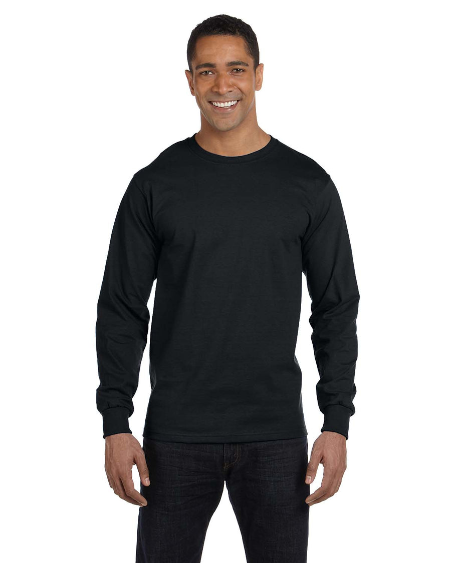 Black long-sleeve t-shirt
