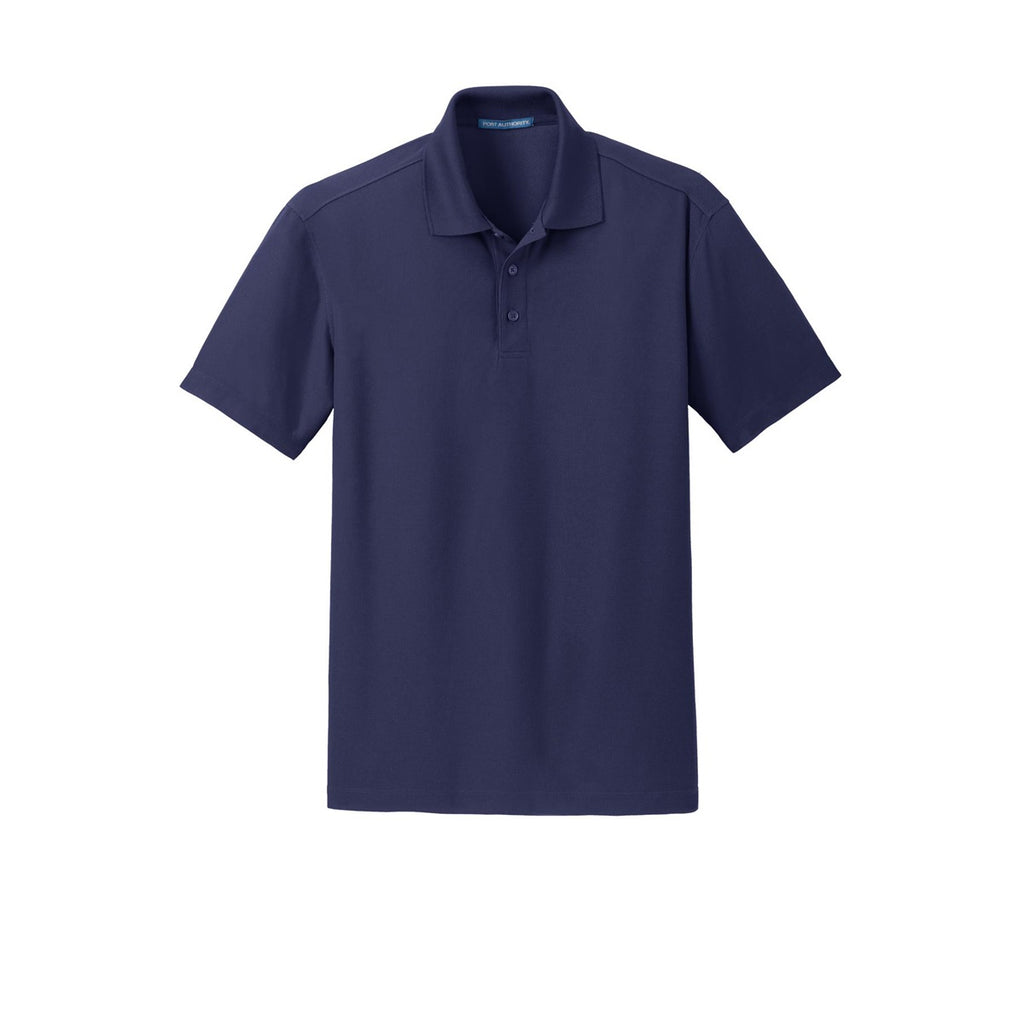 Port Authority K572 Dry Zone Grid Polo - True Navy