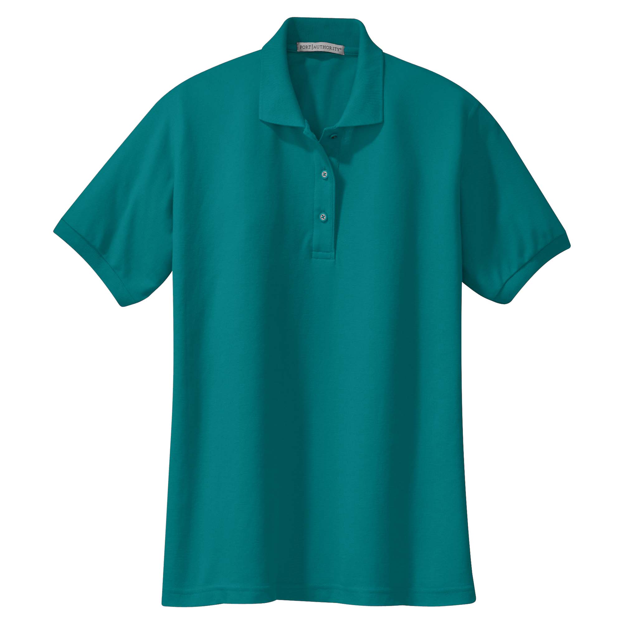Port Authority L500 Ladies Silk Touch Polo Teal Green