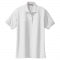 Port Authority L500 Ladies Silk Touch Polo White
