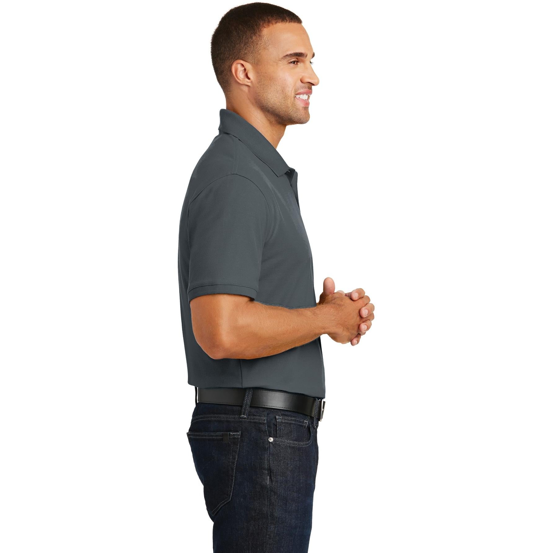 Polo Port Authority K100 Core Classic Pique Unisex - Deep Gray