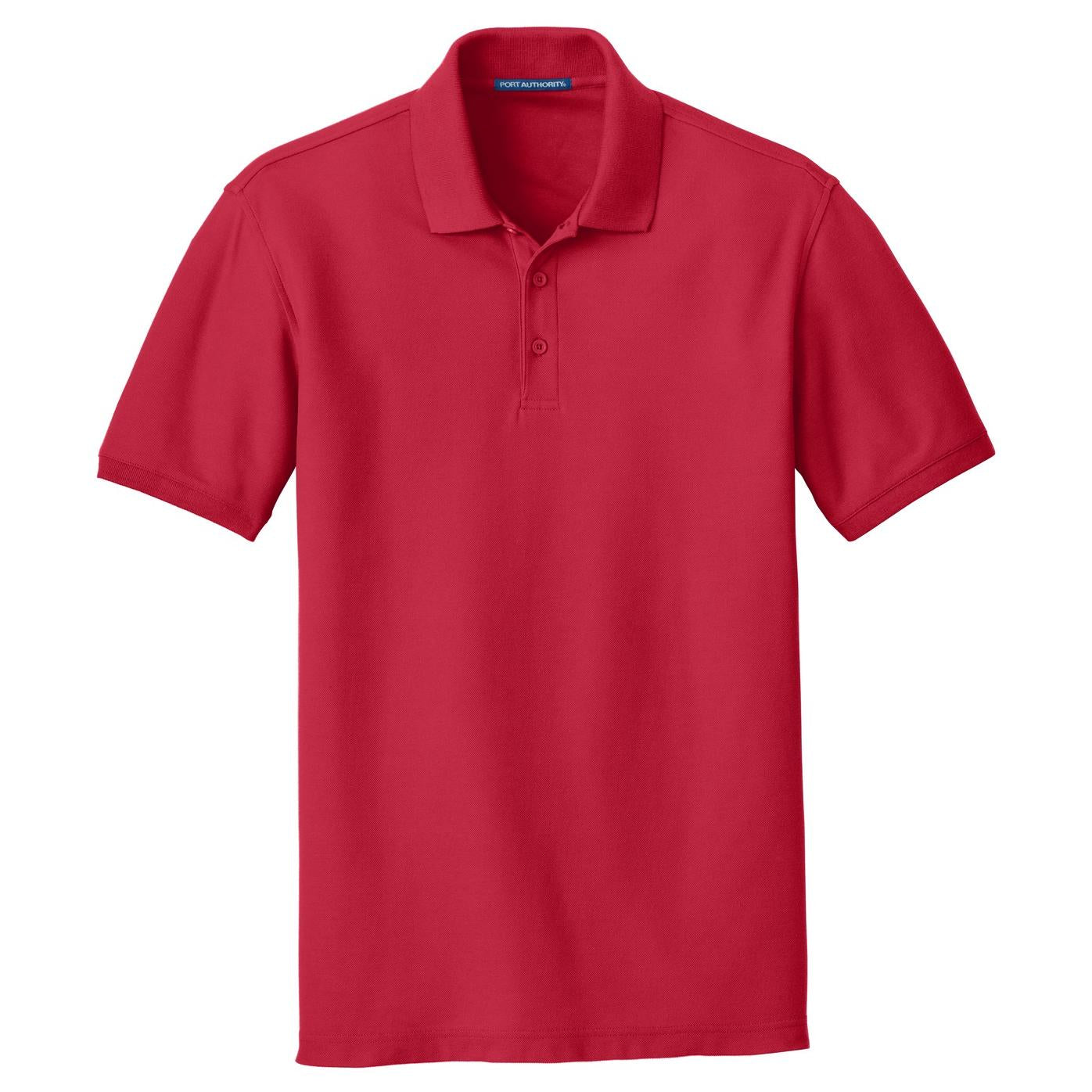 Polo Port Authority K100 Core Classic Pique - Rich Red