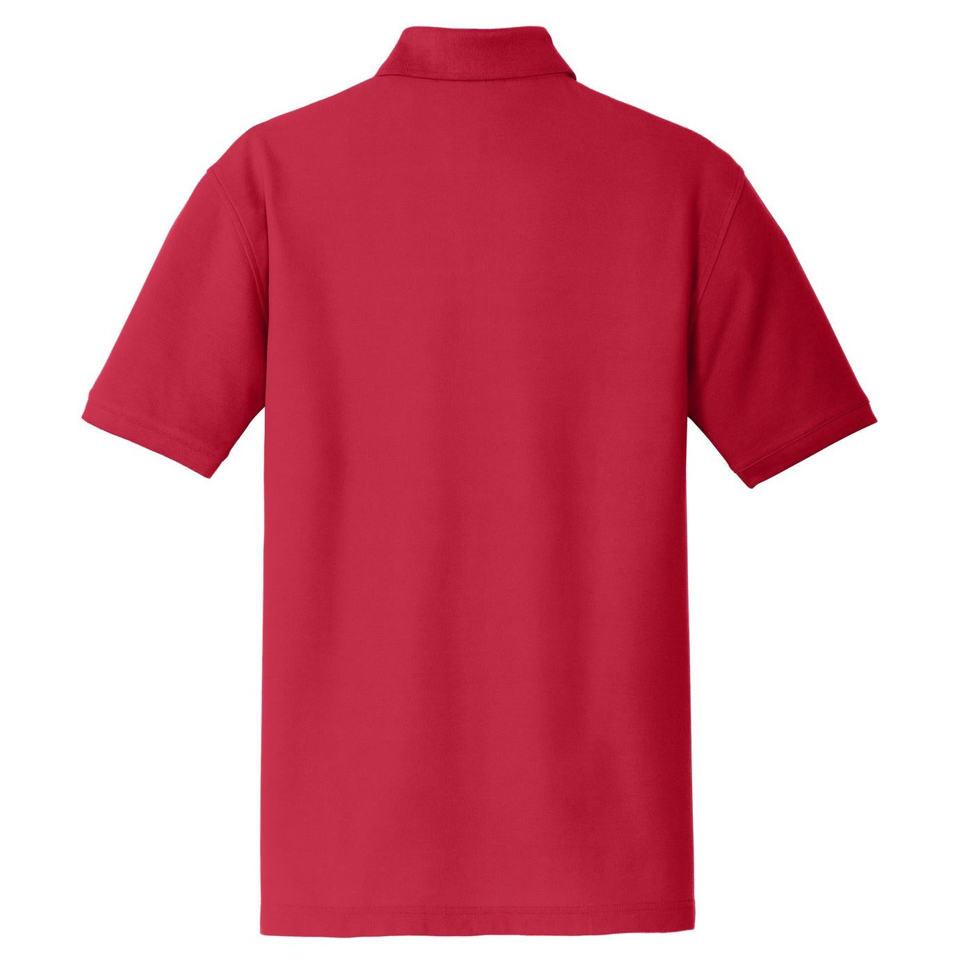 Polo Port Authority K100 Core Classic Pique - Rich Red