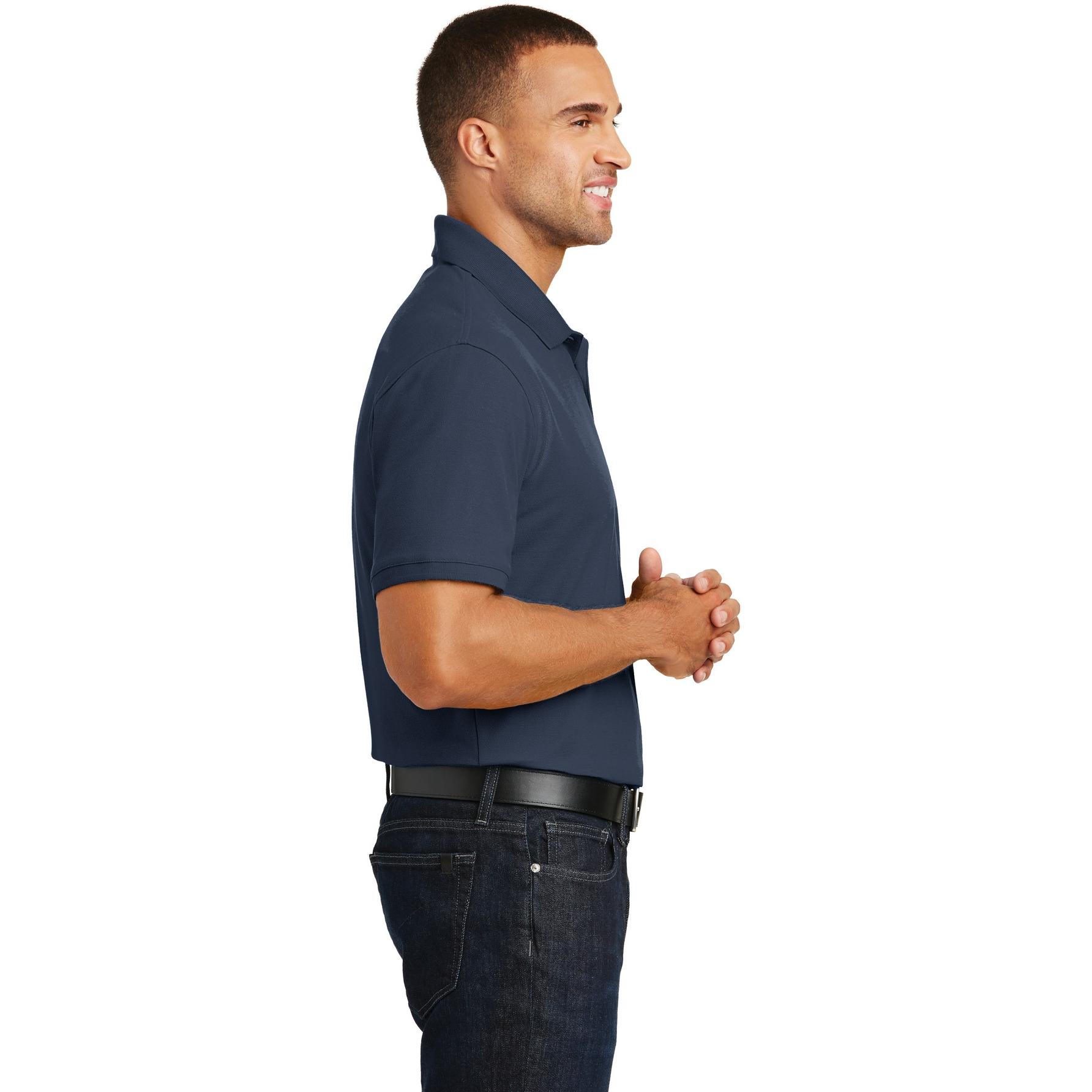 Polo Port Authority K100 Core Classic Pique  - River Blue Navy