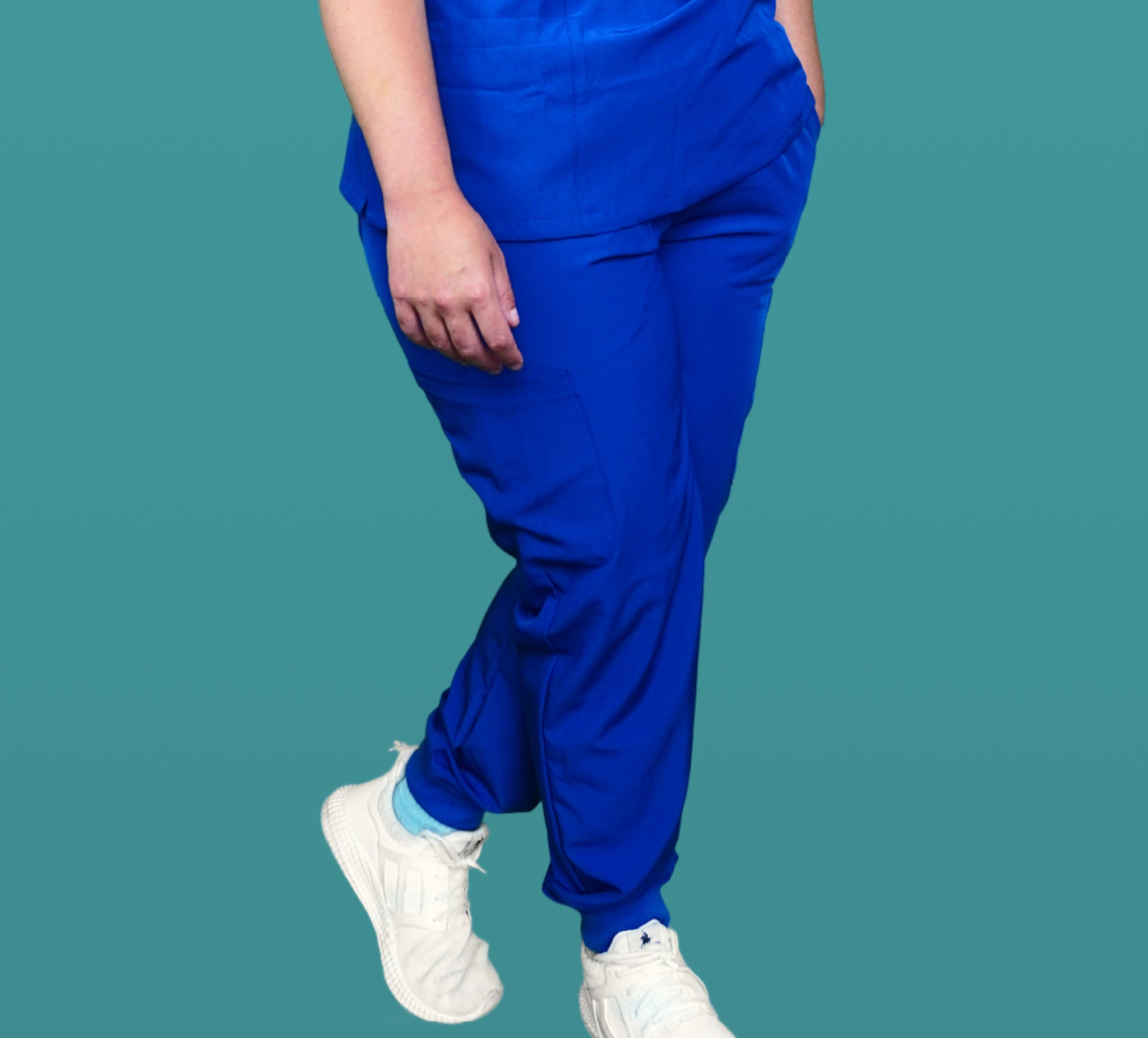 Royal Blue Scrub Pants - Form Fit