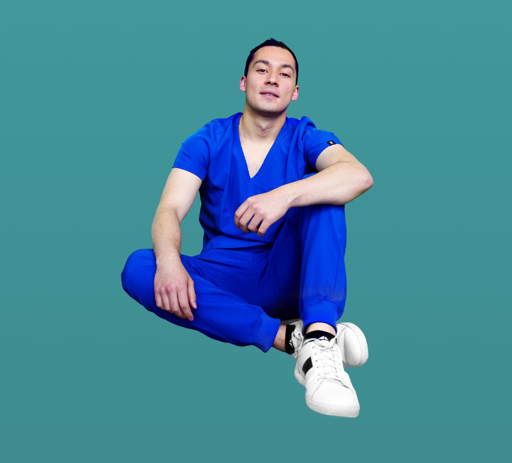 Royal Blue Scrub Pants - Form Fit