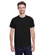 Black G500 Gildan T-Shirt 5000 Heavy Cotton 5.3oz