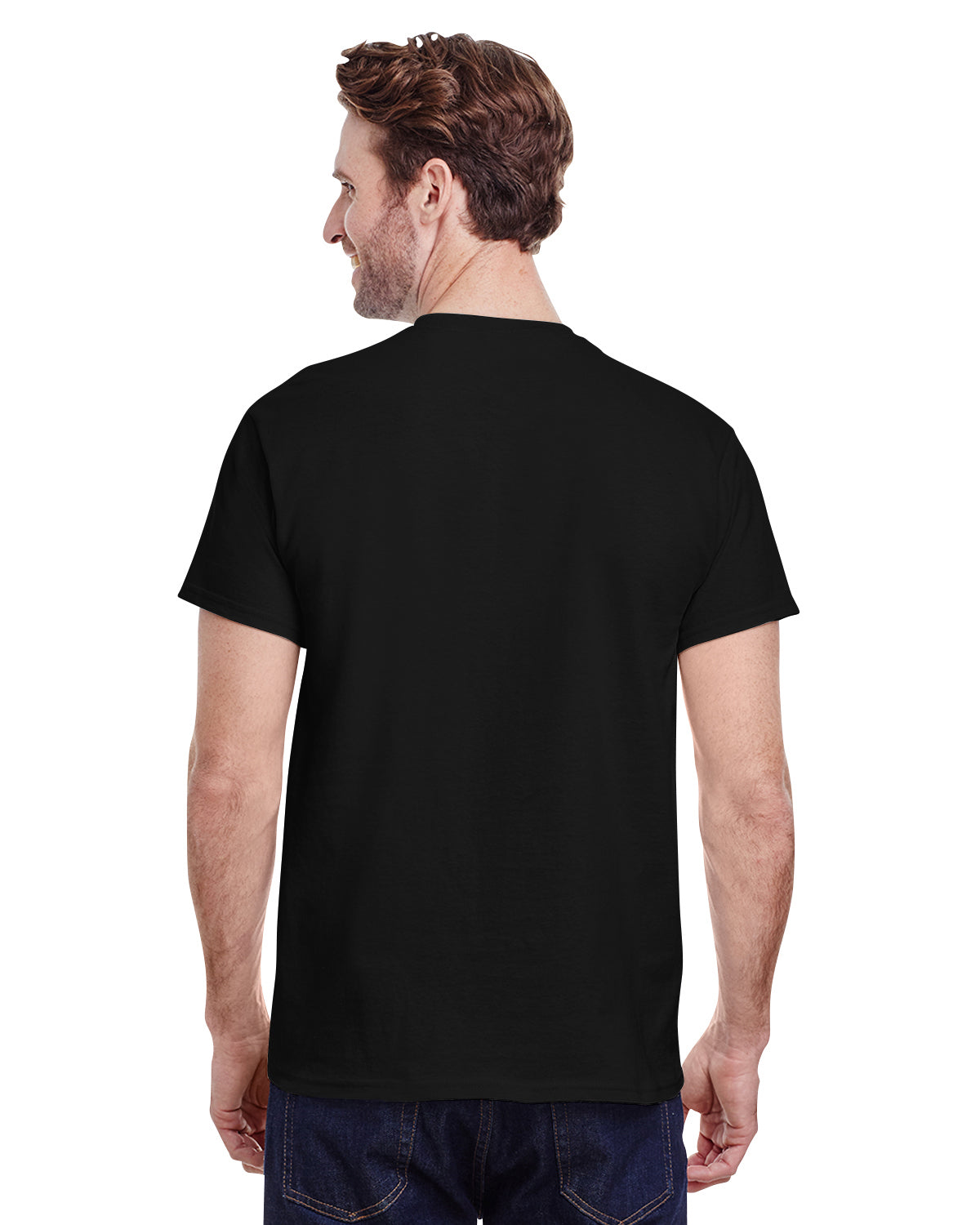 Black G500 Gildan T-Shirt 5000 Heavy Cotton 5.3oz