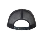 Black Hat Richardson 112 Snapback Trucker Cap - Black